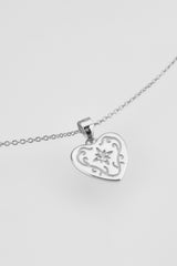 Heart Pendant 925 Sterling Silver Necklace king-general-store-5710.myshopify.com