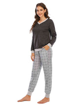 Long Sleeve Top and Polka Dot Pants Set king-general-store-5710.myshopify.com