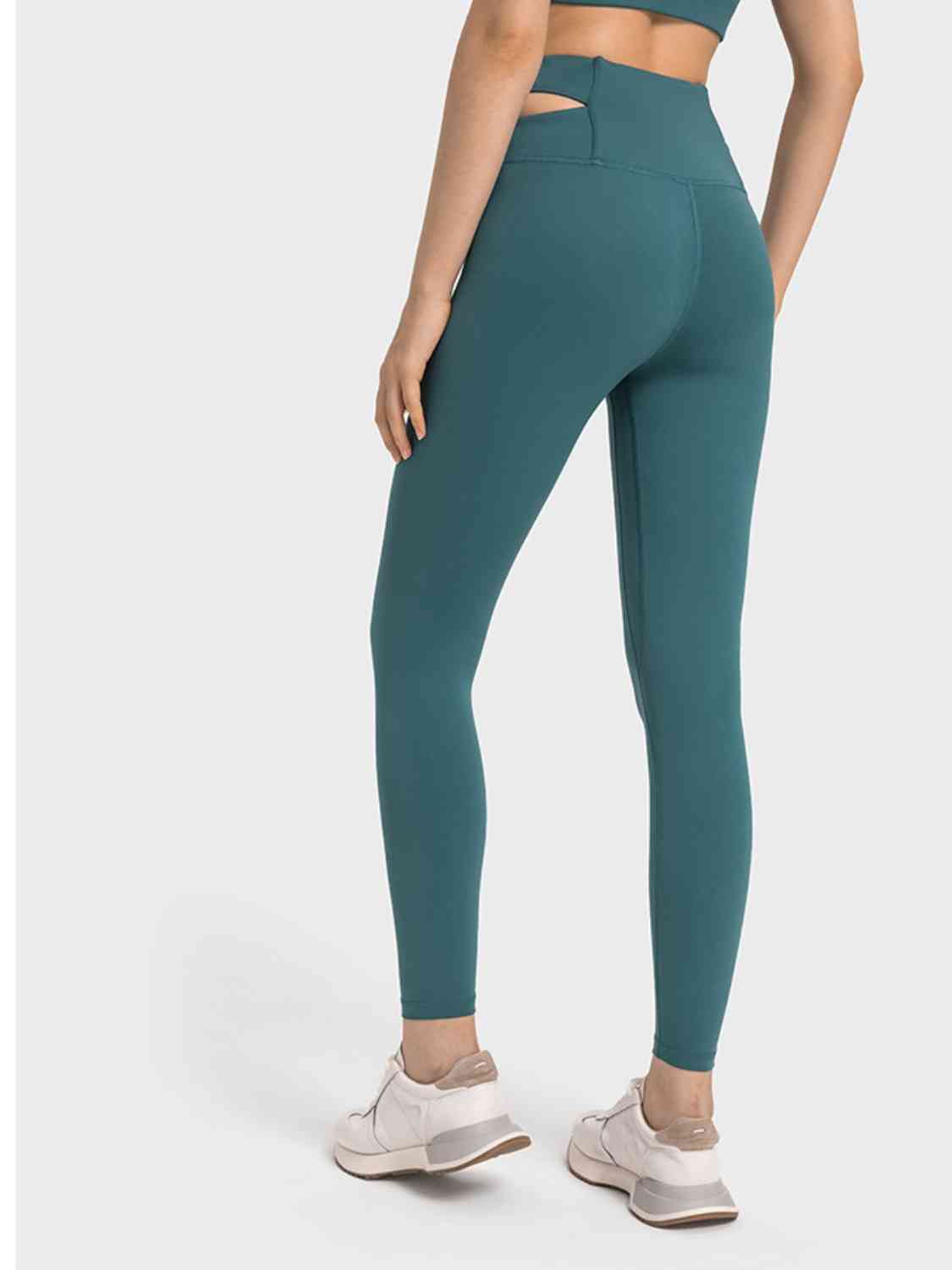 Crisscross Cutout Sports Leggings king-general-store-5710.myshopify.com