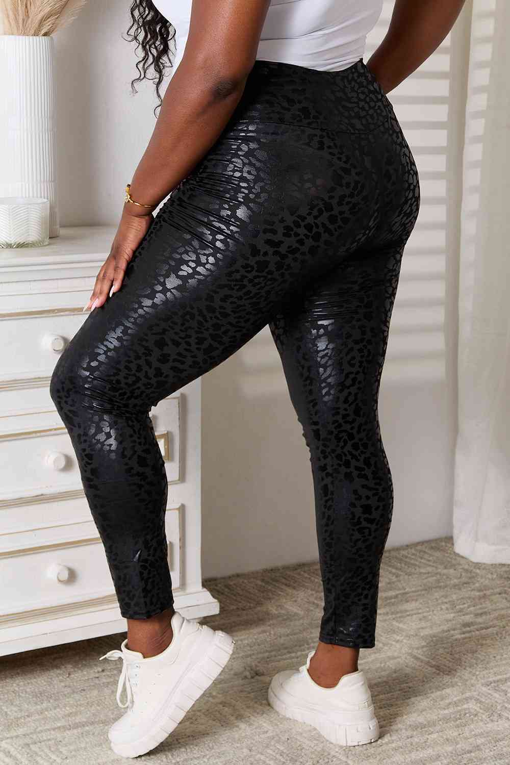 Double Take High Waist Leggings king-general-store-5710.myshopify.com