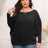 Full Size Boat Neck Batwing Sleeve Sweater king-general-store-5710.myshopify.com