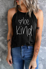 BE KIND Graphic Round Neck Tank king-general-store-5710.myshopify.com