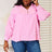 Double Take Exposed Seam Buttoned Notched Neck Blouse king-general-store-5710.myshopify.com