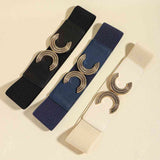 Double C Buckle Elastic Belt king-general-store-5710.myshopify.com