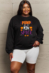 Simply Love Full Size PUMPKIN SPICE Graphic Sweatshirt king-general-store-5710.myshopify.com