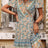 Bohemian Flutter Sleeve Surplice Dress king-general-store-5710.myshopify.com