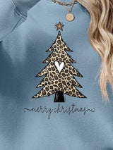 Christmas Tree Graphic Long Sleeve Sweatshirt king-general-store-5710.myshopify.com