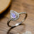 Moonstone Teardrop 925 Sterling Silver Halo Ring king-general-store-5710.myshopify.com
