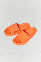 MMShoes Arms Around Me Open Toe Slide in Orange king-general-store-5710.myshopify.com