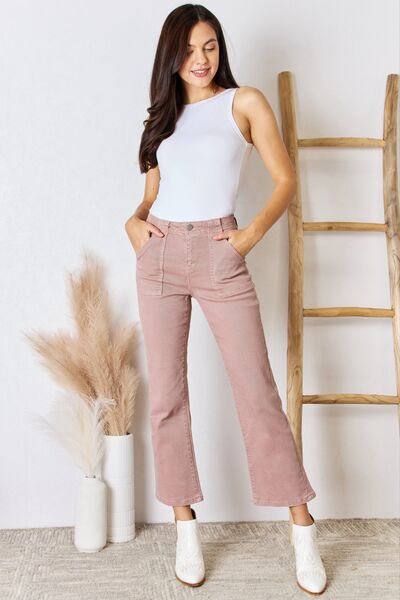 RISEN Full Size High Rise Ankle Flare Jeans king-general-store-5710.myshopify.com