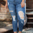 Plus Size Distressed Skinny Jeans king-general-store-5710.myshopify.com