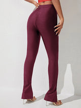 High Waist Slit Skinny Pants king-general-store-5710.myshopify.com