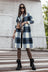 Double Take Full Size Plaid Button Up Lapel Collar Coat king-general-store-5710.myshopify.com