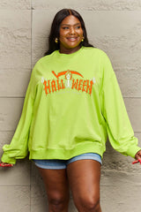 Simply Love Full Size HALLOWEEN TRICK OR TREAT Graphic Sweatshirt king-general-store-5710.myshopify.com