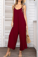 Spaghetti Strap Scoop Neck Jumpsuit king-general-store-5710.myshopify.com