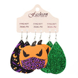 Teardrop Shape Halloween Theme Dangle Earrings king-general-store-5710.myshopify.com