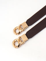 Zinc Alloy Buckle Elastic PU Belt king-general-store-5710.myshopify.com