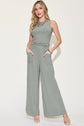 Basic Bae Full Size Ribbed Tank and Wide Leg Pants Set king-general-store-5710.myshopify.com