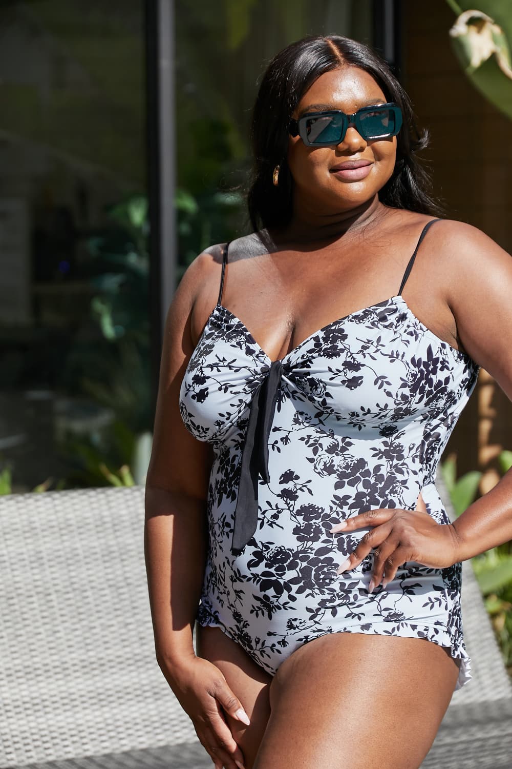 Marina West Swim Côte d'Azur Ruffle Trim One-Piece Swimsuit king-general-store-5710.myshopify.com