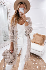 V-Neck Long Sleeve Cardigan king-general-store-5710.myshopify.com