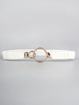 Double Ring Buckle Elastic PU Belt king-general-store-5710.myshopify.com