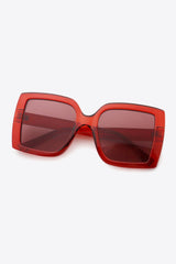 Acetate Lens Square Sunglasses - Kings Crown Jewel Boutique