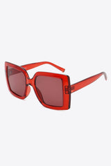 Acetate Lens Square Sunglasses - Kings Crown Jewel Boutique