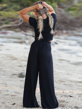 Short Sleeve T-Shirt and Wide Leg Pants Set king-general-store-5710.myshopify.com