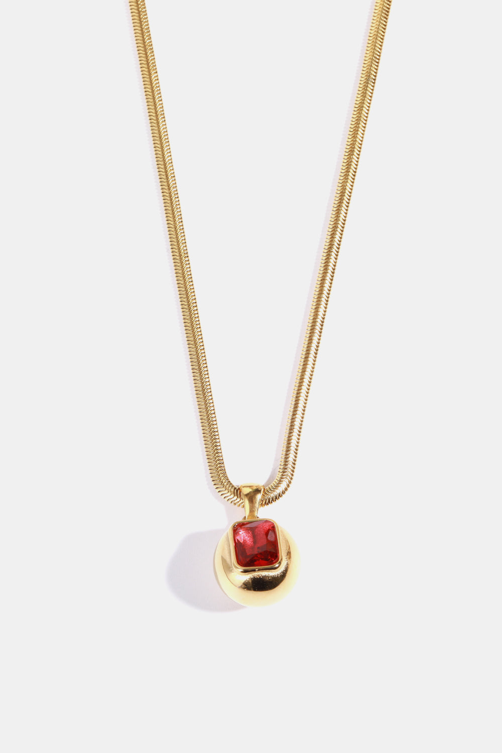 Zircon 18K Gold-Plated Geometrical Shape Pendant Necklace king-general-store-5710.myshopify.com