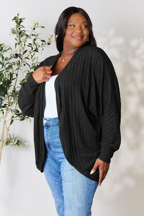 Basic Bae Full Size Ribbed Cocoon Cardigan king-general-store-5710.myshopify.com