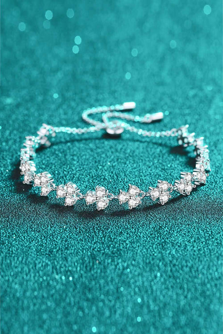 Adjustable Moissanite Bracelet - Kings Crown Jewel Boutique