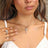 Adored 925 Sterling Silver Cross Moissanite Necklace - Kings Crown Jewel Boutique