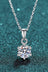 Adored Get What You Need Moissanite Pendant Necklace - Kings Crown Jewel Boutique