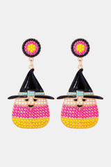 Witch's Hat Shape Synthetic Pearl Dangle Earrings king-general-store-5710.myshopify.com