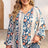 Plus Size Floral Tie Neck Blouse king-general-store-5710.myshopify.com