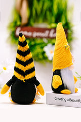 Bee and Flower Decor Faceless Gnome king-general-store-5710.myshopify.com