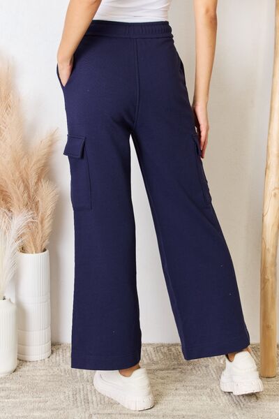 RISEN Drawstring Relaxed Cargo Wide Leg Pants king-general-store-5710.myshopify.com