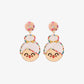 Rhinestone Alloy Mrs. Claus Earrings king-general-store-5710.myshopify.com