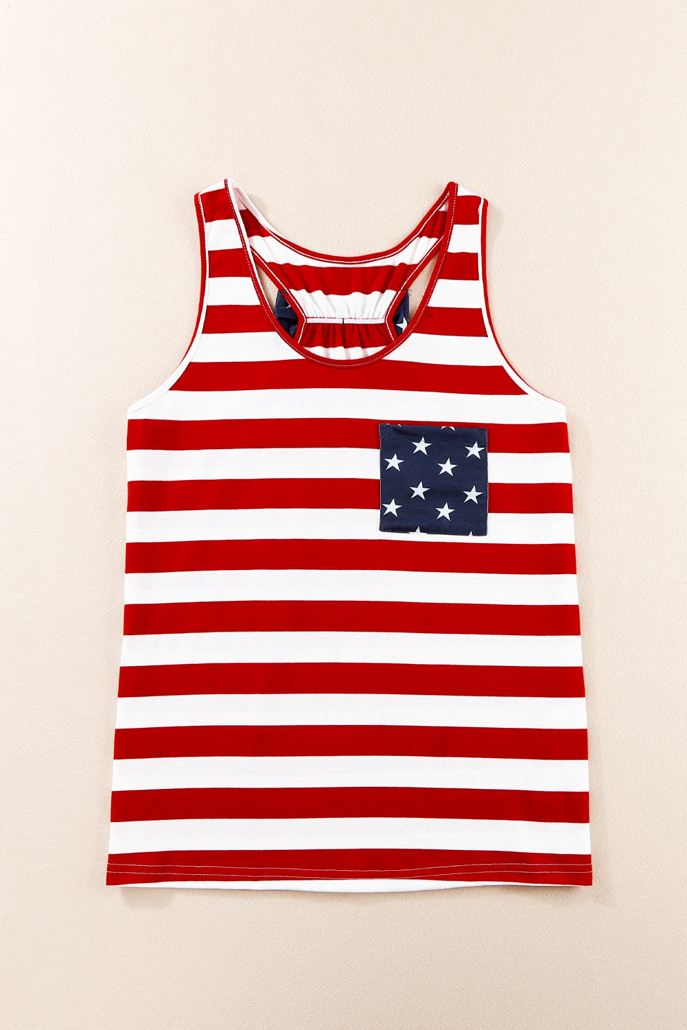 Star and Stripe Scoop Neck Tank king-general-store-5710.myshopify.com