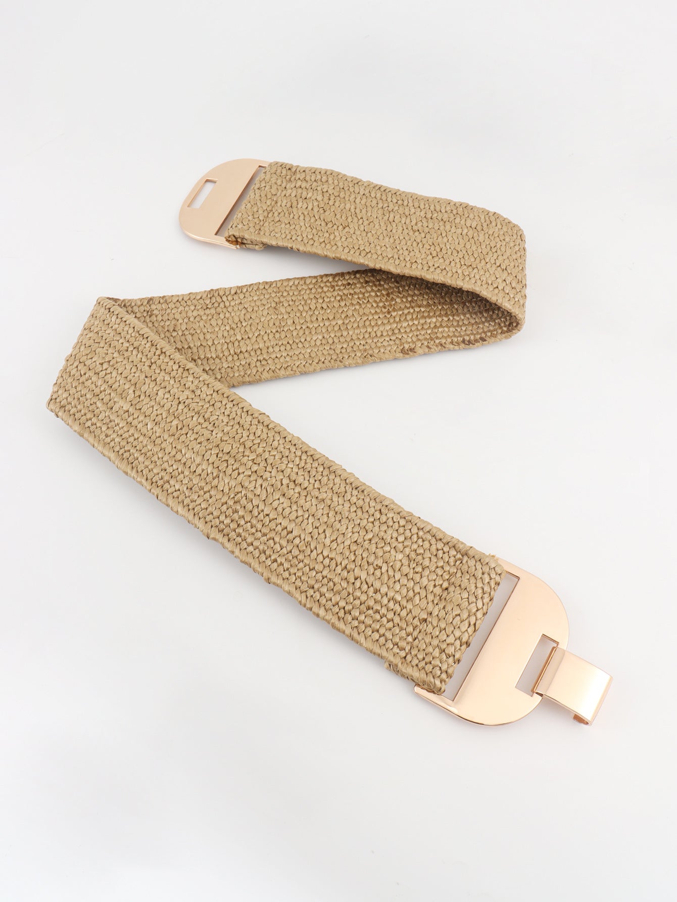 Alloy Buckle Elastic Belt - Kings Crown Jewel Boutique