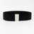 Alloy Buckle Elastic Belt - Kings Crown Jewel Boutique