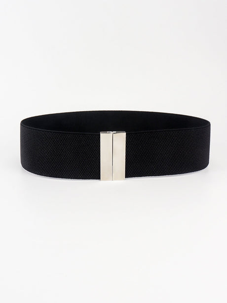 Alloy Buckle Elastic Belt - Kings Crown Jewel Boutique