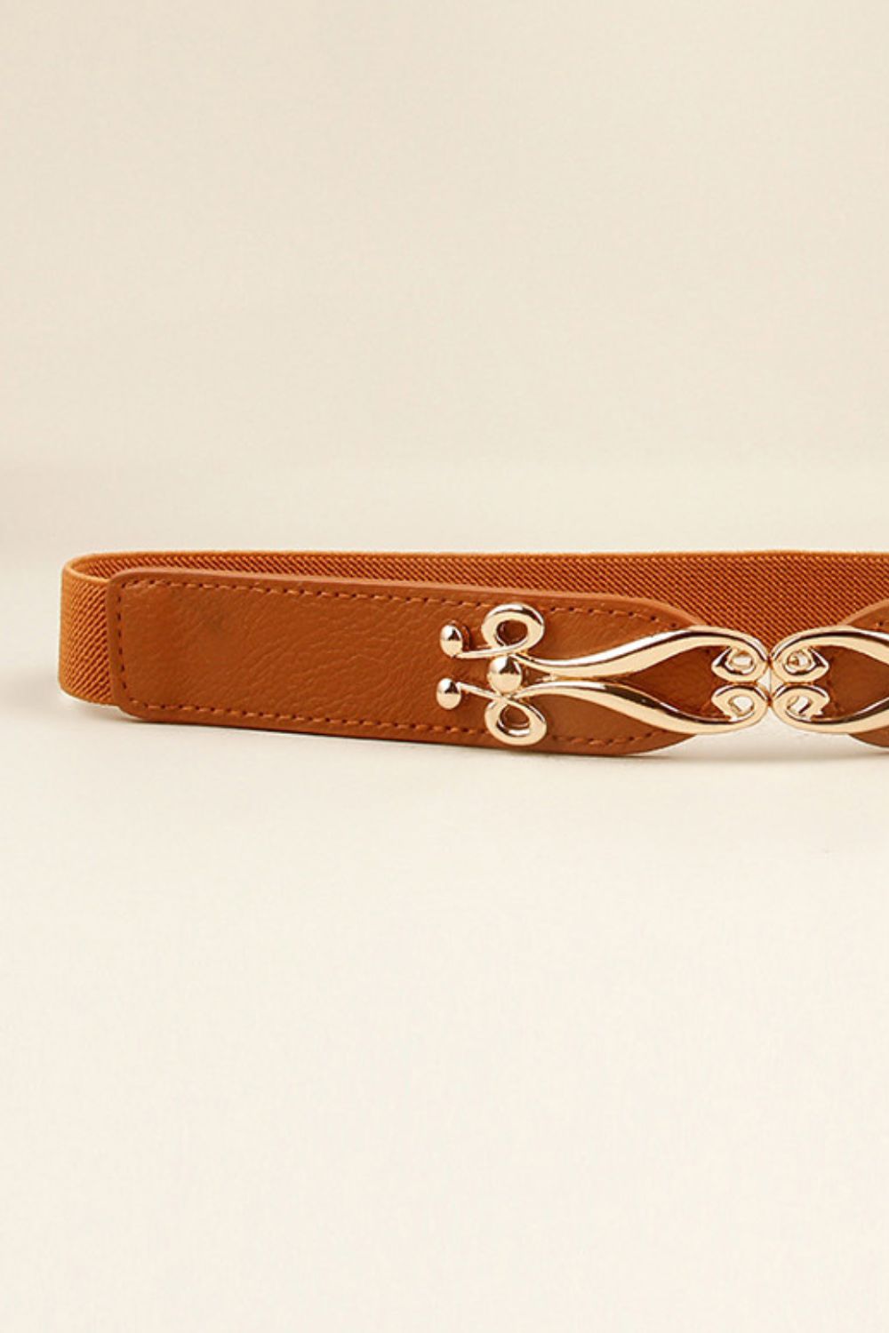 Alloy Buckle Elastic Belt - Kings Crown Jewel Boutique