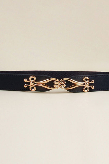 Alloy Buckle Elastic Belt - Kings Crown Jewel Boutique