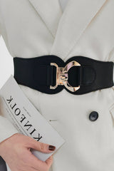 Alloy Buckle Elastic Belt - Kings Crown Jewel Boutique