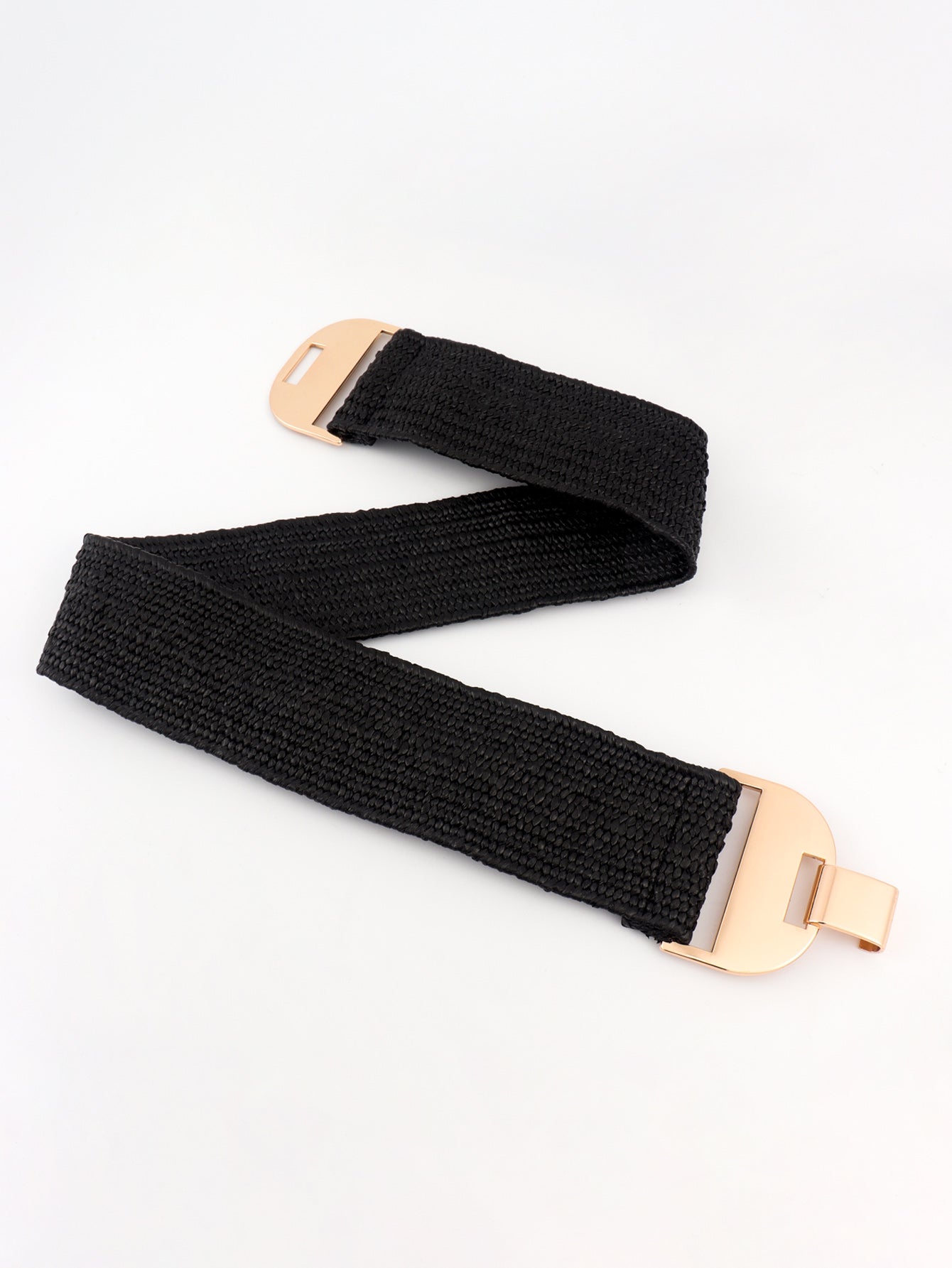 Alloy Buckle Elastic Belt - Kings Crown Jewel Boutique