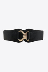 Alloy Buckle Elastic Belt - Kings Crown Jewel Boutique