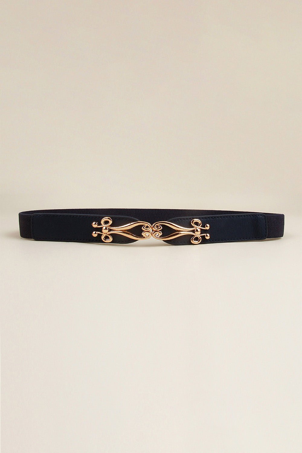 Alloy Buckle Elastic Belt - Kings Crown Jewel Boutique