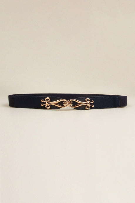 Alloy Buckle Elastic Belt - Kings Crown Jewel Boutique