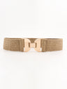 Alloy Buckle Elastic Belt - Kings Crown Jewel Boutique